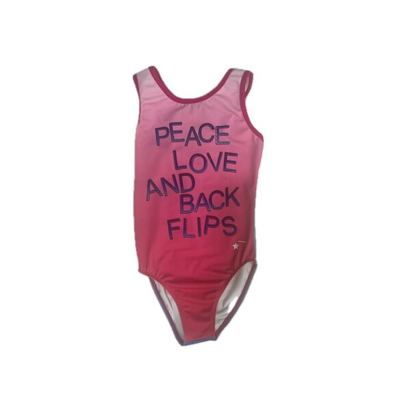Destira Gymnastic Leotard Girls Medium - Picture 1 of 7